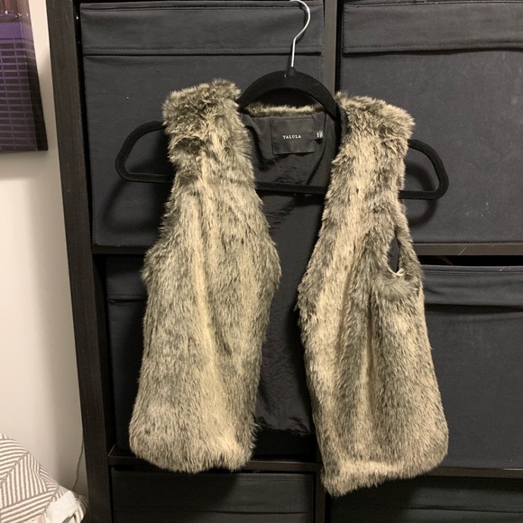 Aritzia Faux Fur Park Slope Vest - Picture 2 of 5